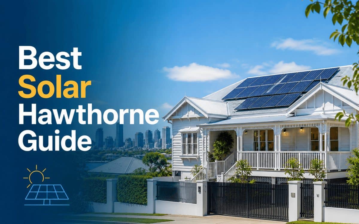 Solar Hawthorne installation on modern Brisbane home