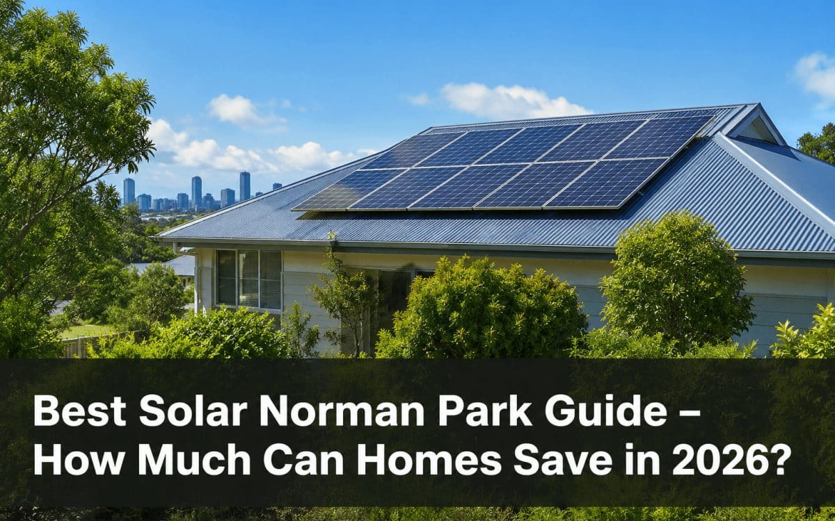 Solar Norman Park installation on modern residential home in Brisbane
