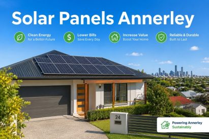 Solar panels Annerley installed on a residential Brisbane home