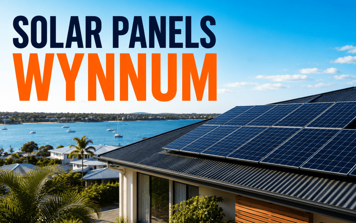 Modern coastal home with rooftop solar panels in Wynnum QLD installed by Connect Energy